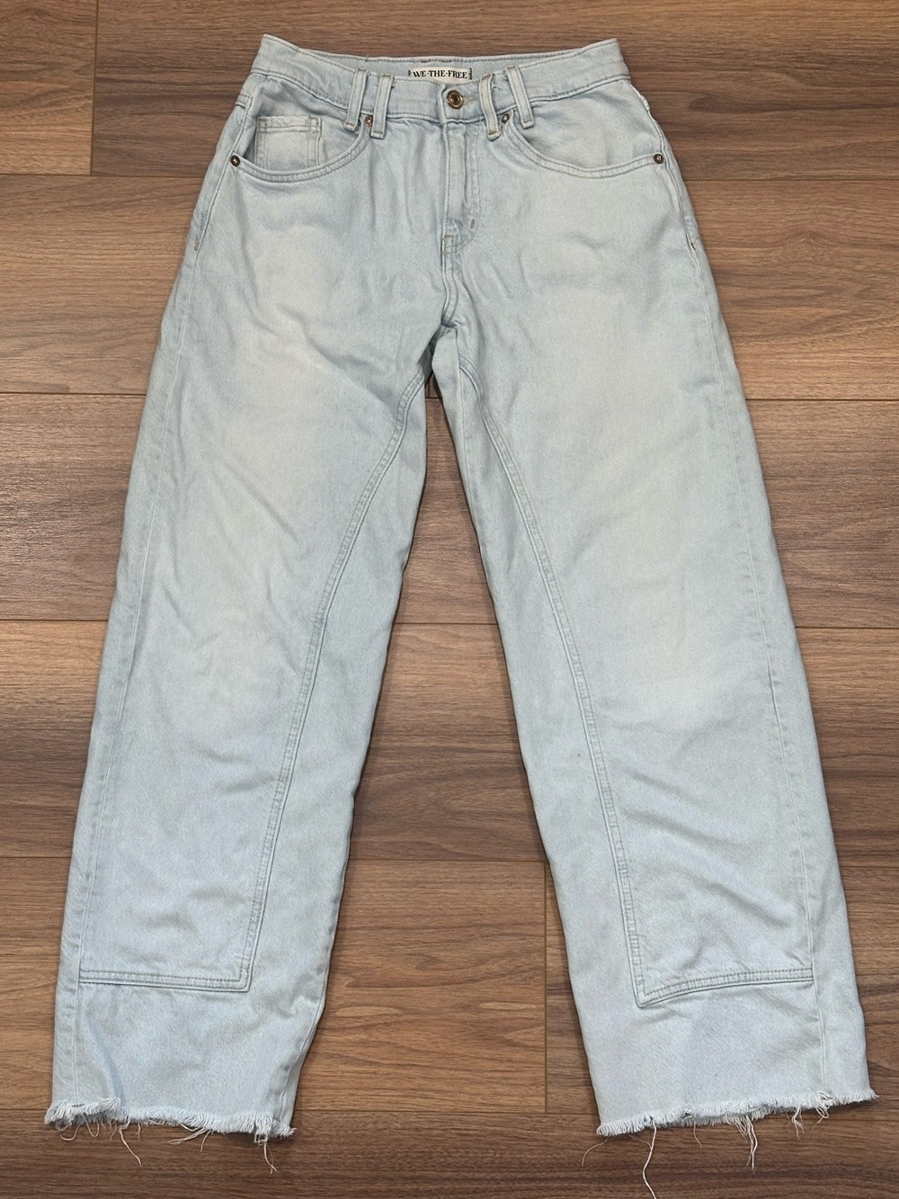 We the Free Risk Taker High Rise Straight Jeans Size 25